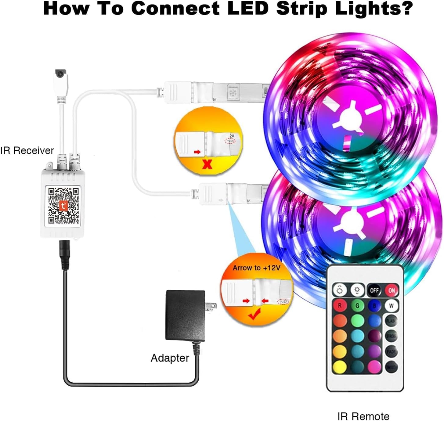 100Ft Led Lights for Bedroom Sync with Music, Led Strip Lights Compatible with Alexa and Google Home